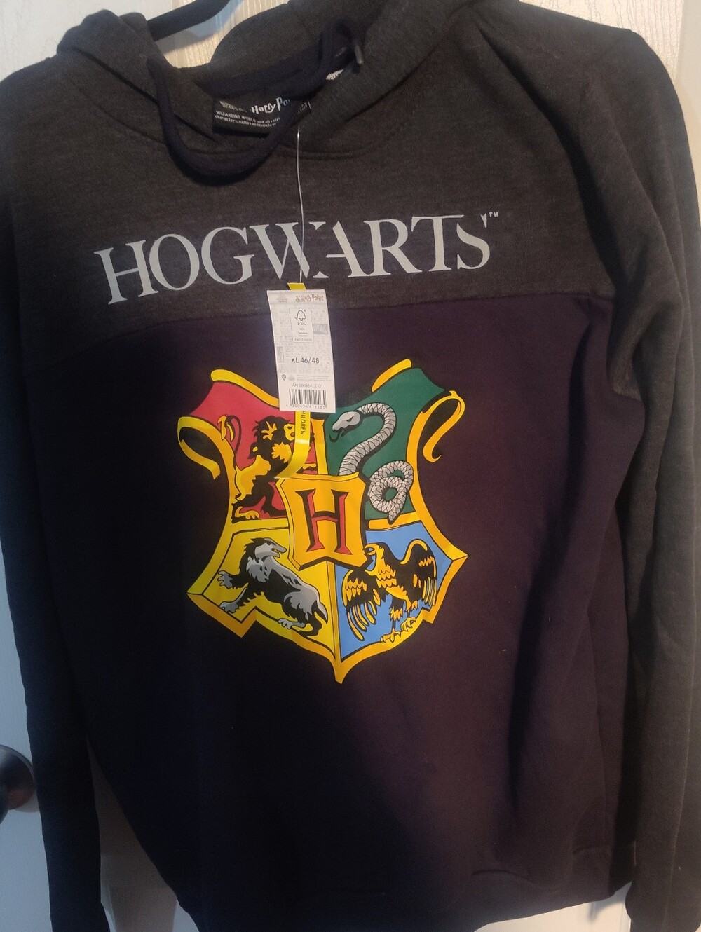Hogwarts Crewneck Sweatshirt - Black/Charcoal